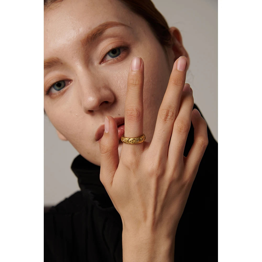 Celestial Eclipse: Sun and Moon Ring