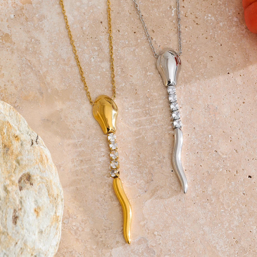 Serpente - Snake Necklace Gold / Silver