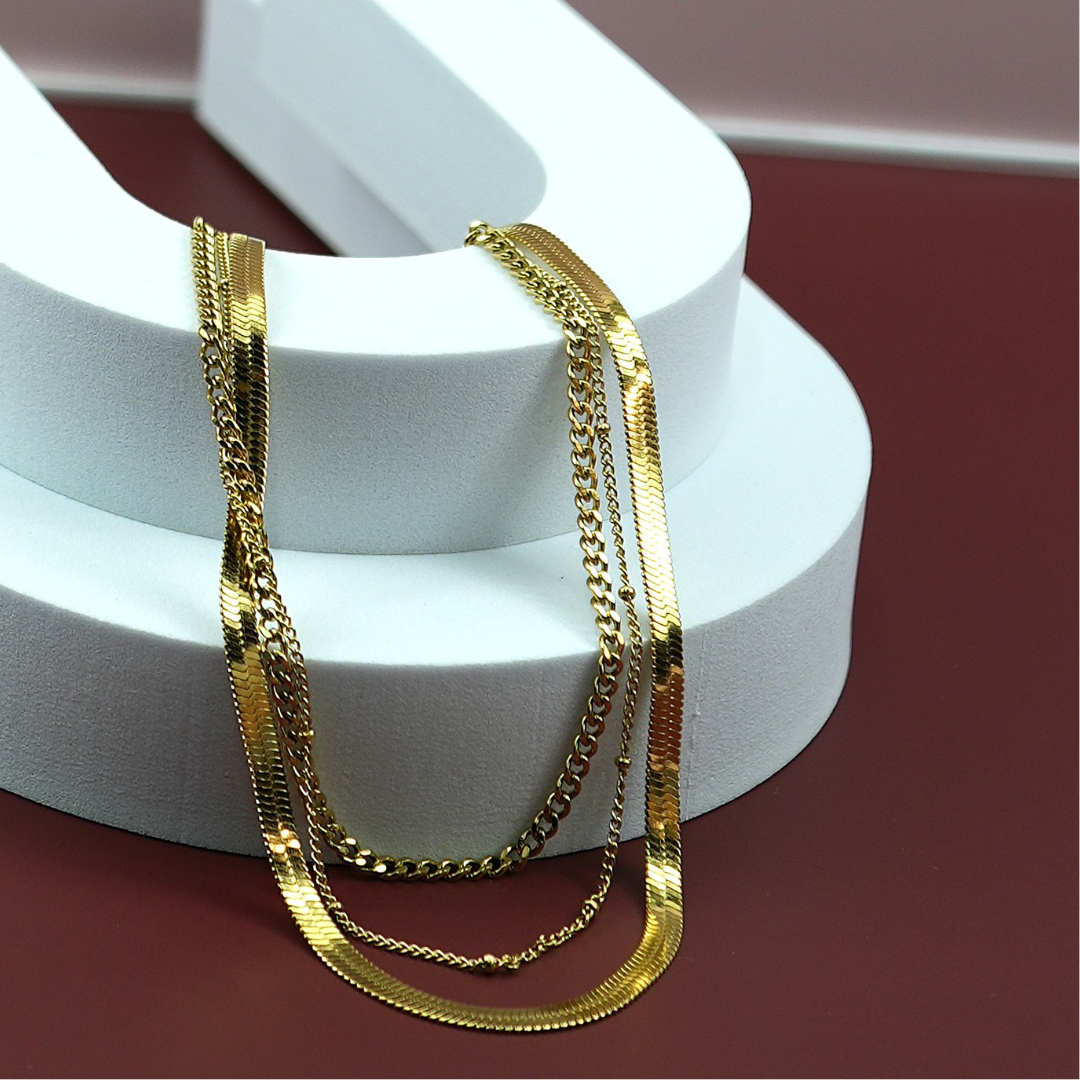 Essentials – 3 Chain Necklace Bundle