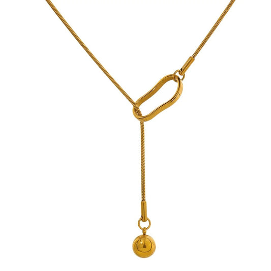 Gilded Serenity - 18k Long Necklace