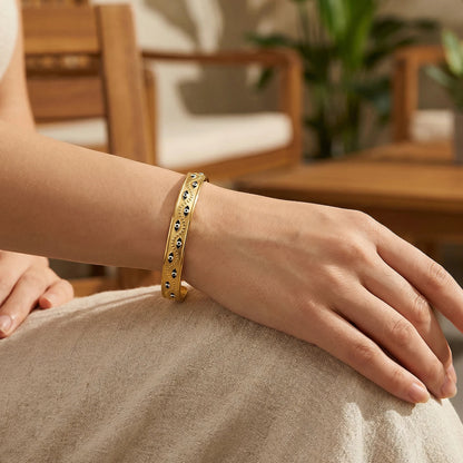 Under Protection – Evil Eye Cuff Bracelet