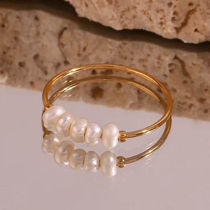 Mystical Wisdom - Mini Pearls Ring