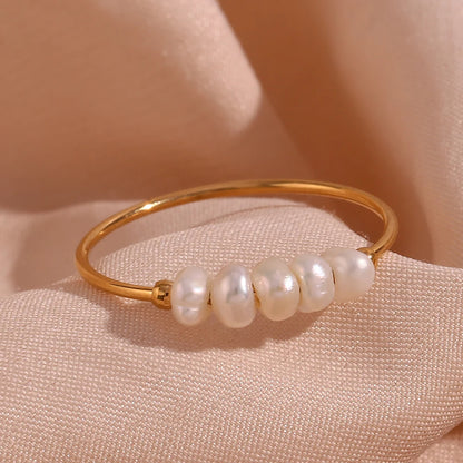 Mystical Wisdom - Mini Pearls Ring