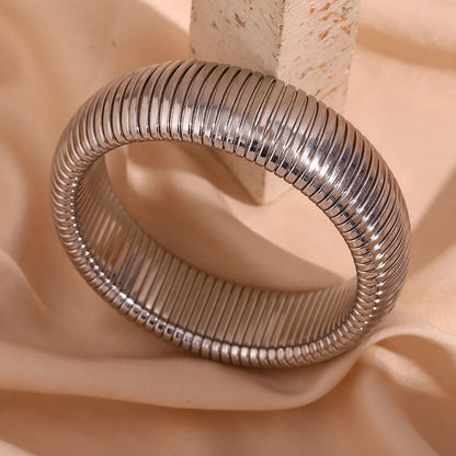 Fusion Bands - 20mm Wide Gold / Silver Bracelet