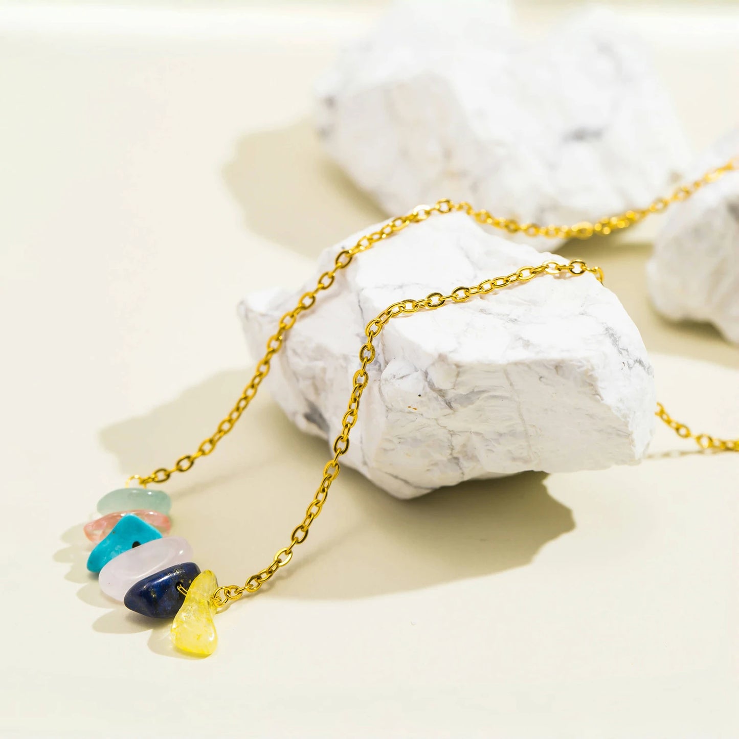 Energy Set - Gemstone Necklace and Bracelet
