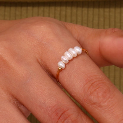 Mystical Wisdom - Mini Pearls Ring