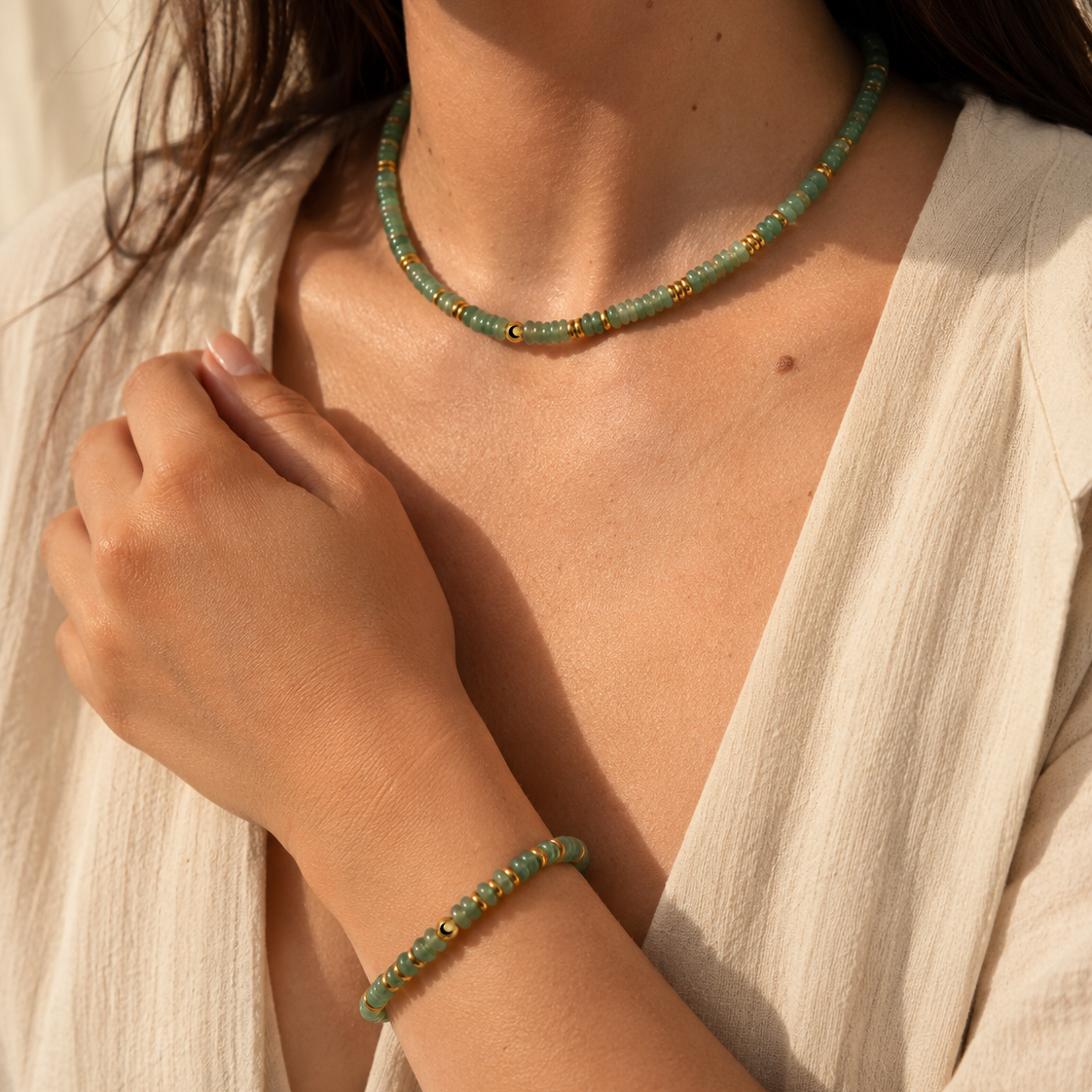 Core Collection - Green Aventurine Necklace