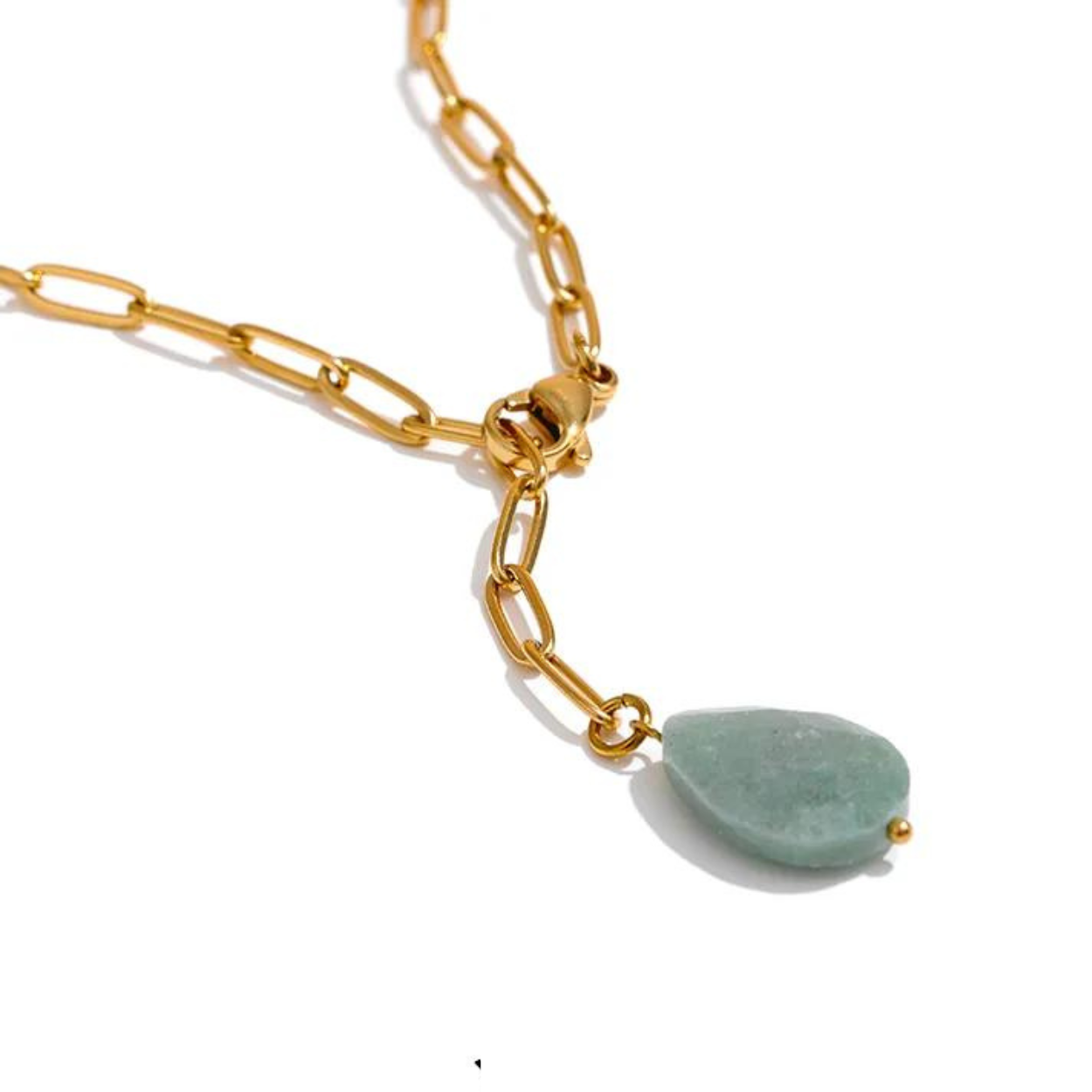 Bright Ideas - Green Agate Necklace Choker