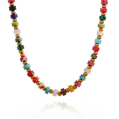 Chance for Growth - Chakra Necklace with a mix of Gemstones