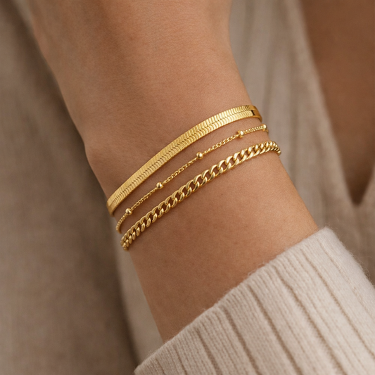 Essential – 3 Chain Bracelet Bundle