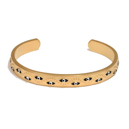 Under Protection – Evil Eye Cuff Bracelet