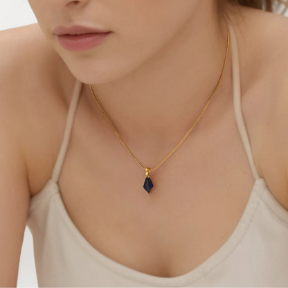 Emotions - Natural Geometric Gemstone Necklace
