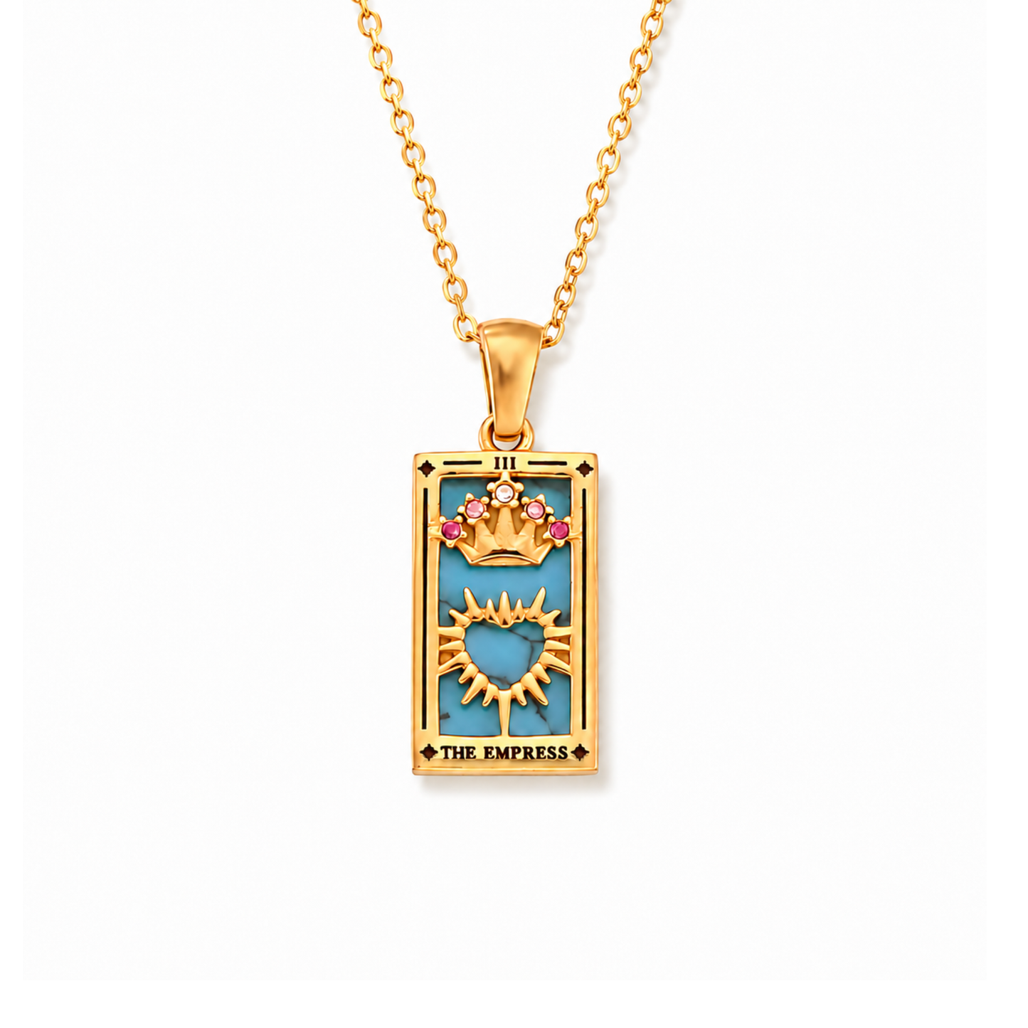 The Empress - Tarot Card Necklace