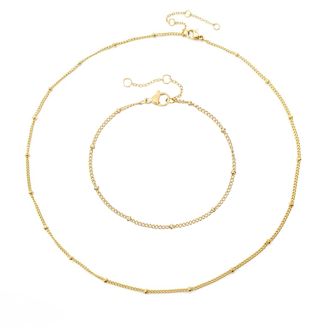 Essential – Luna Dots Set Gold / Silver