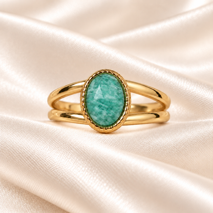 Siena – Amazonite Gemstone Ring