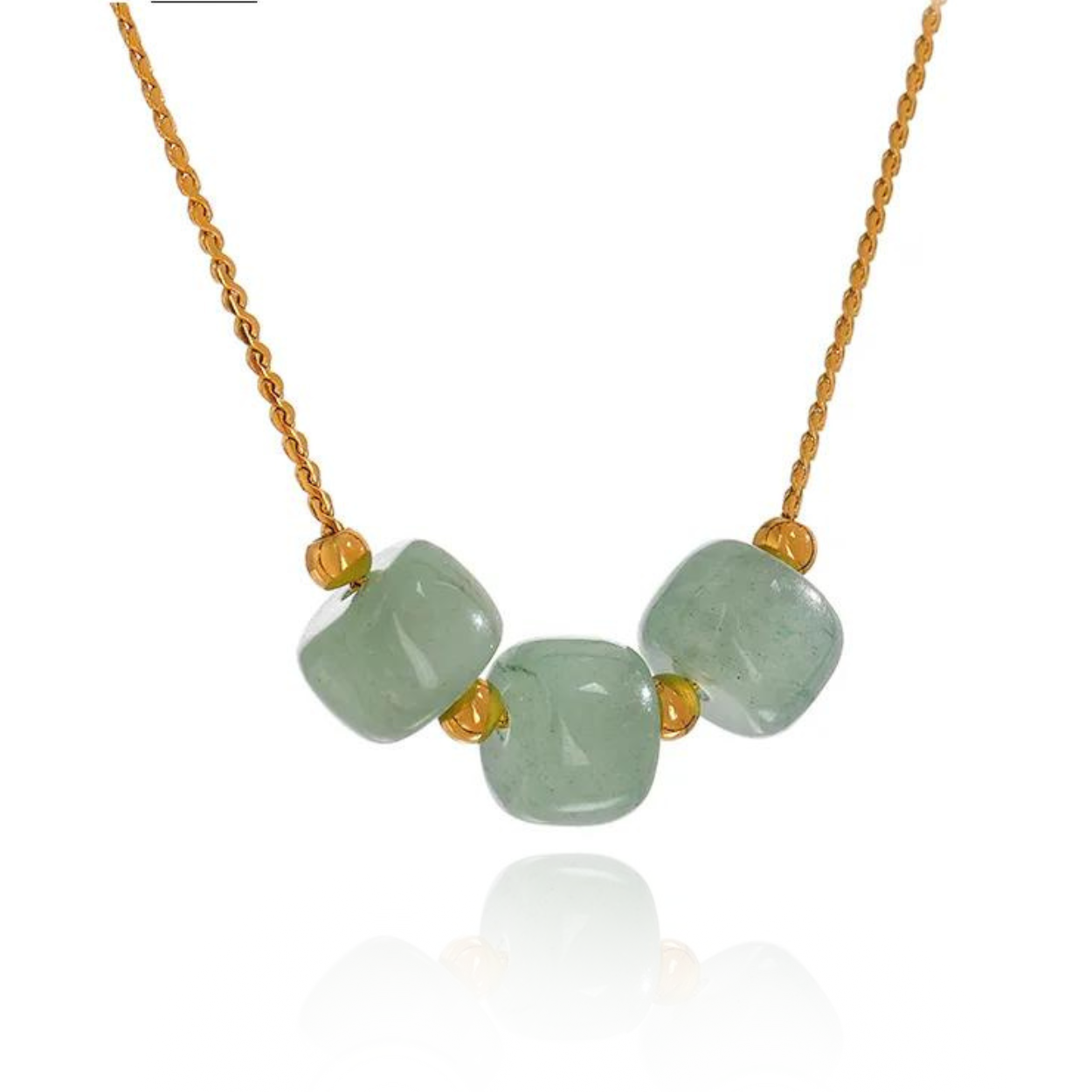 More Luck -  Aventurine  Necklace