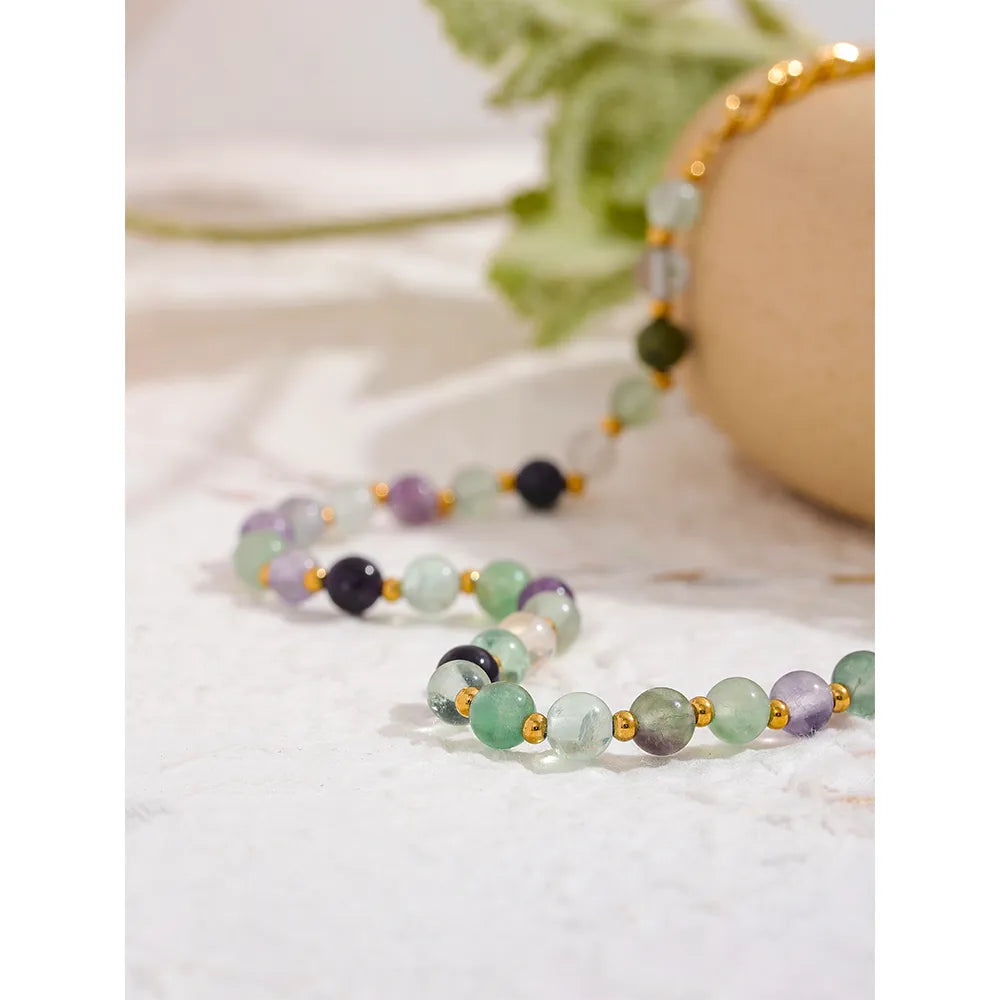 Happy Energies - Necklace with a Mix of Gemstones