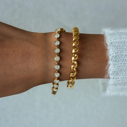 Ripple Cuff Bracelet
