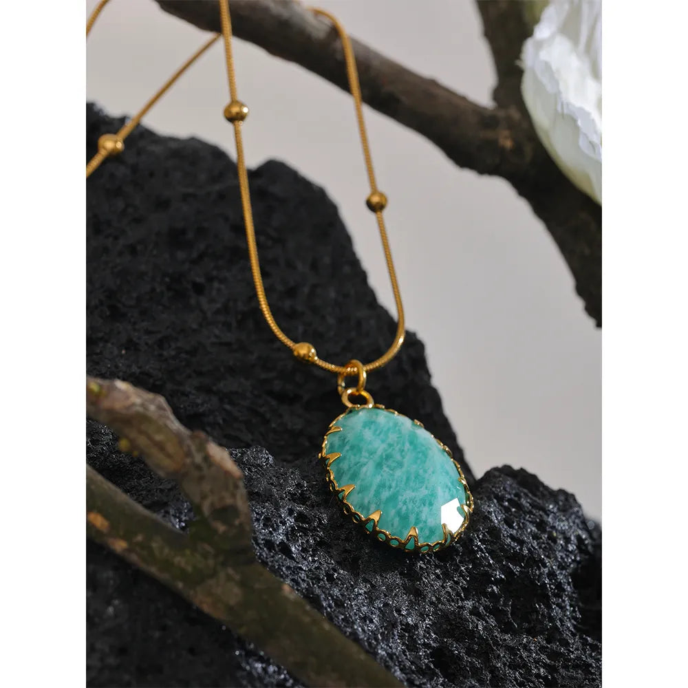 Optimistic - Amazonite Necklace