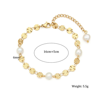 Kindness and Compassion - 18k Bracelet with Pearls