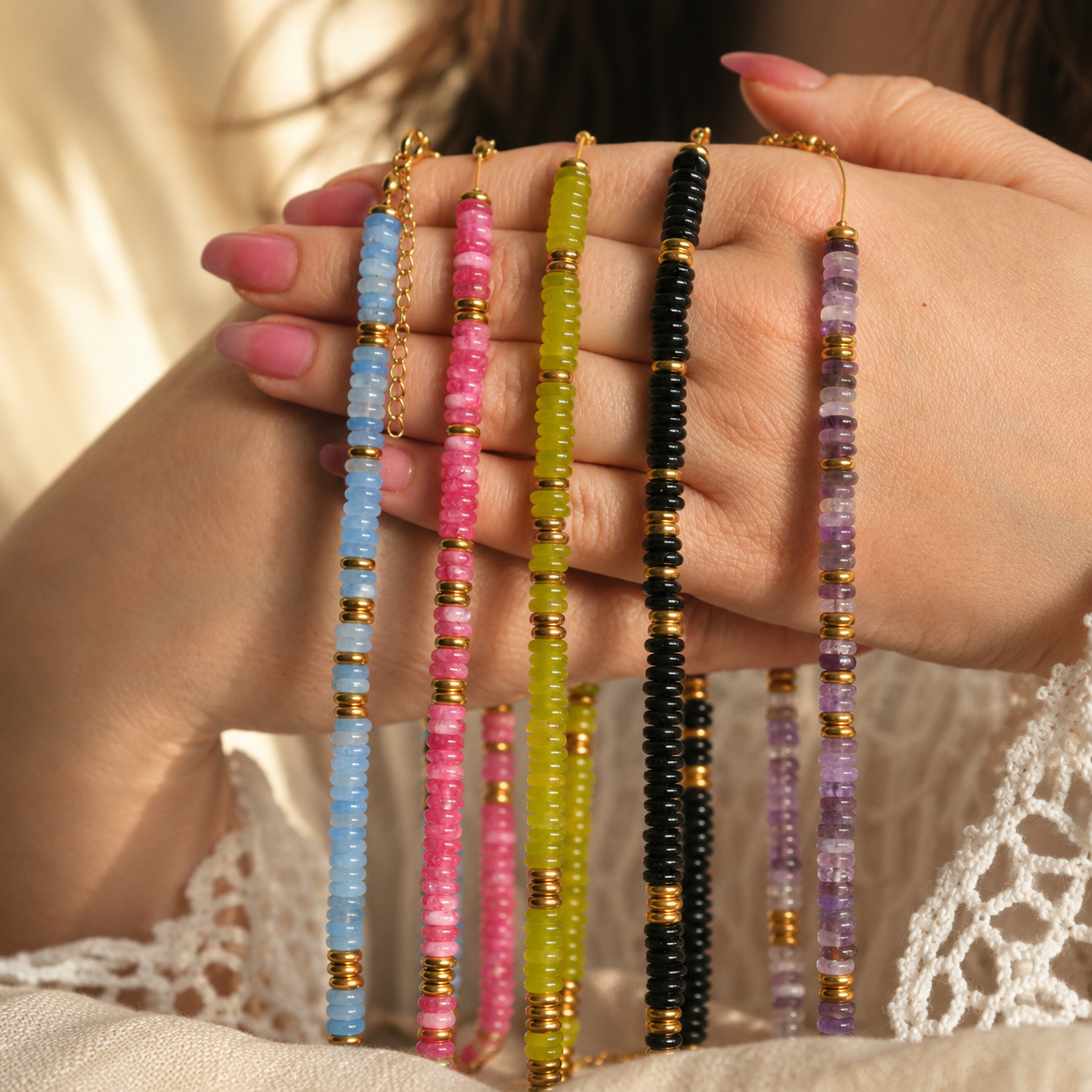 Core Collection - Black Agate Necklace