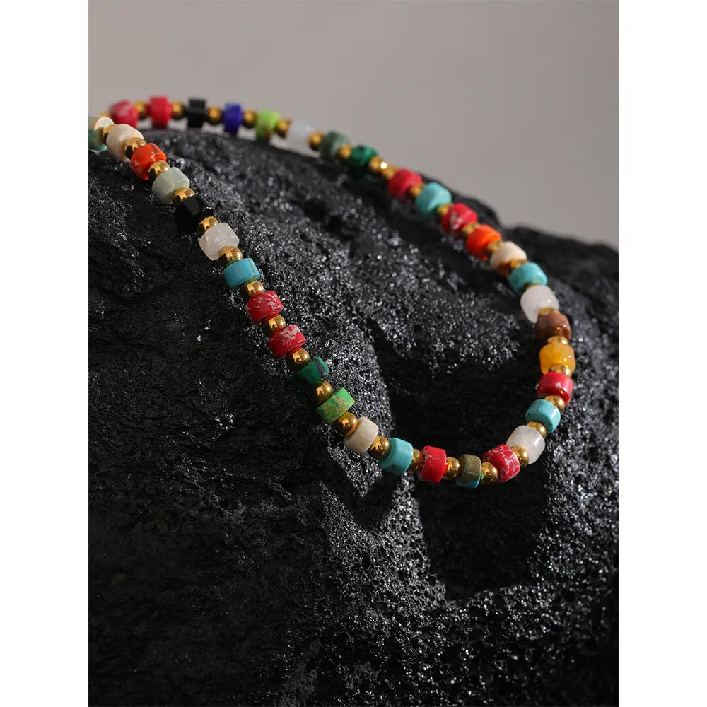 Chance for Growth - Chakra Necklace with a mix of Gemstones