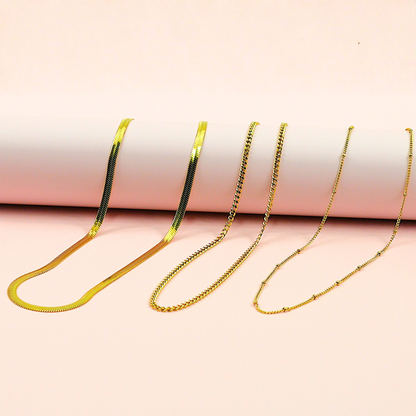 Essentials – 3 Chain Necklace Bundle