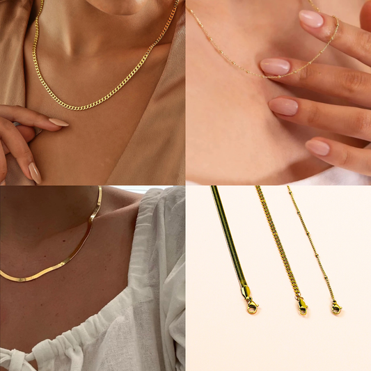 Essentials – 3 Chain Necklace Bundle