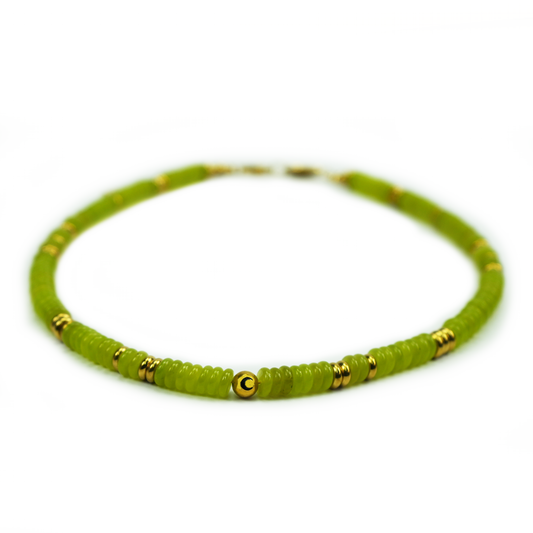 Core Collection - Green Jade Necklace