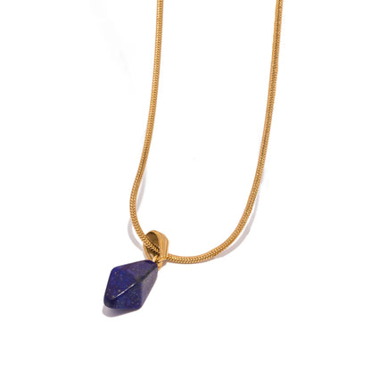 Emotions - Natural Geometric Gemstone Necklace