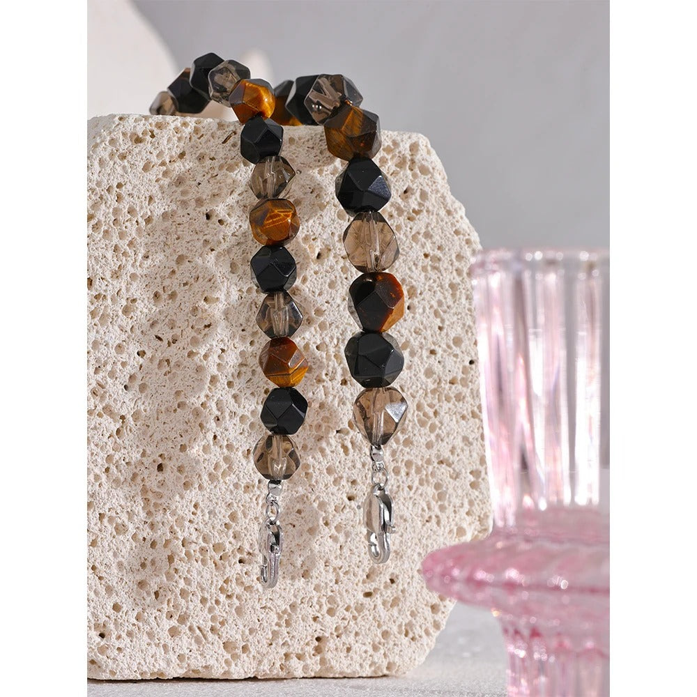 Powerful Thrive - Faceted Bracelet with Tiger's eye For Men and Women