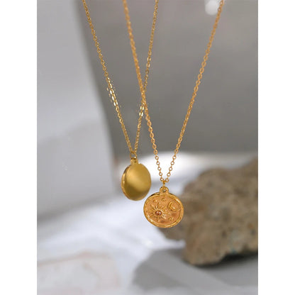 Celestial Harmony - The Sun and the Moon Necklace