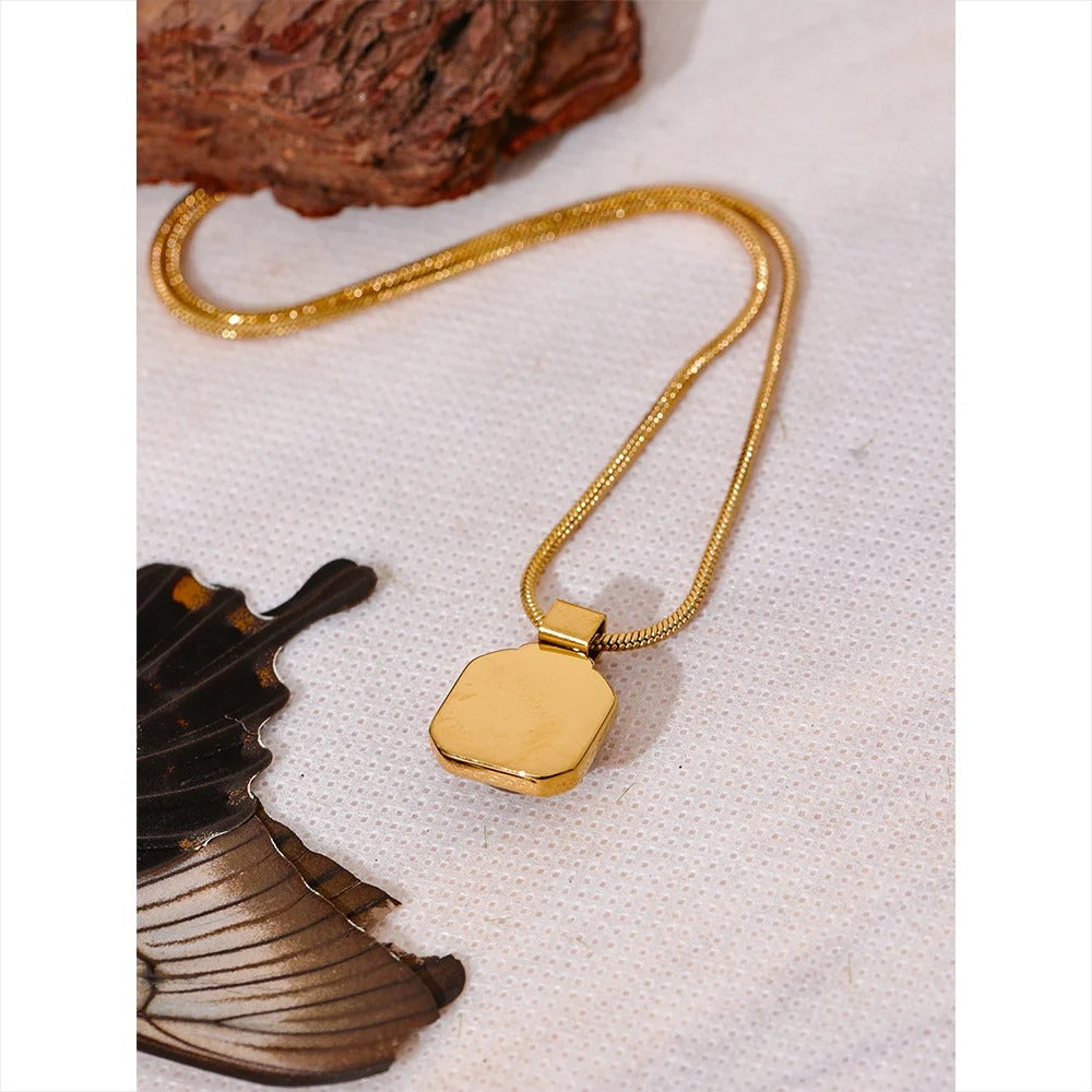 Wild Force - Tiger's Eye Gold Necklace