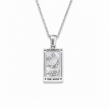 The Moon - Tarot Card Necklace