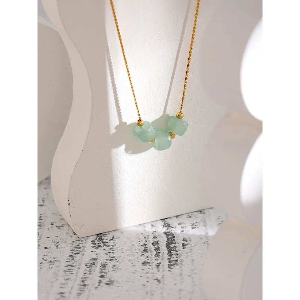 More Luck -  Aventurine  Necklace