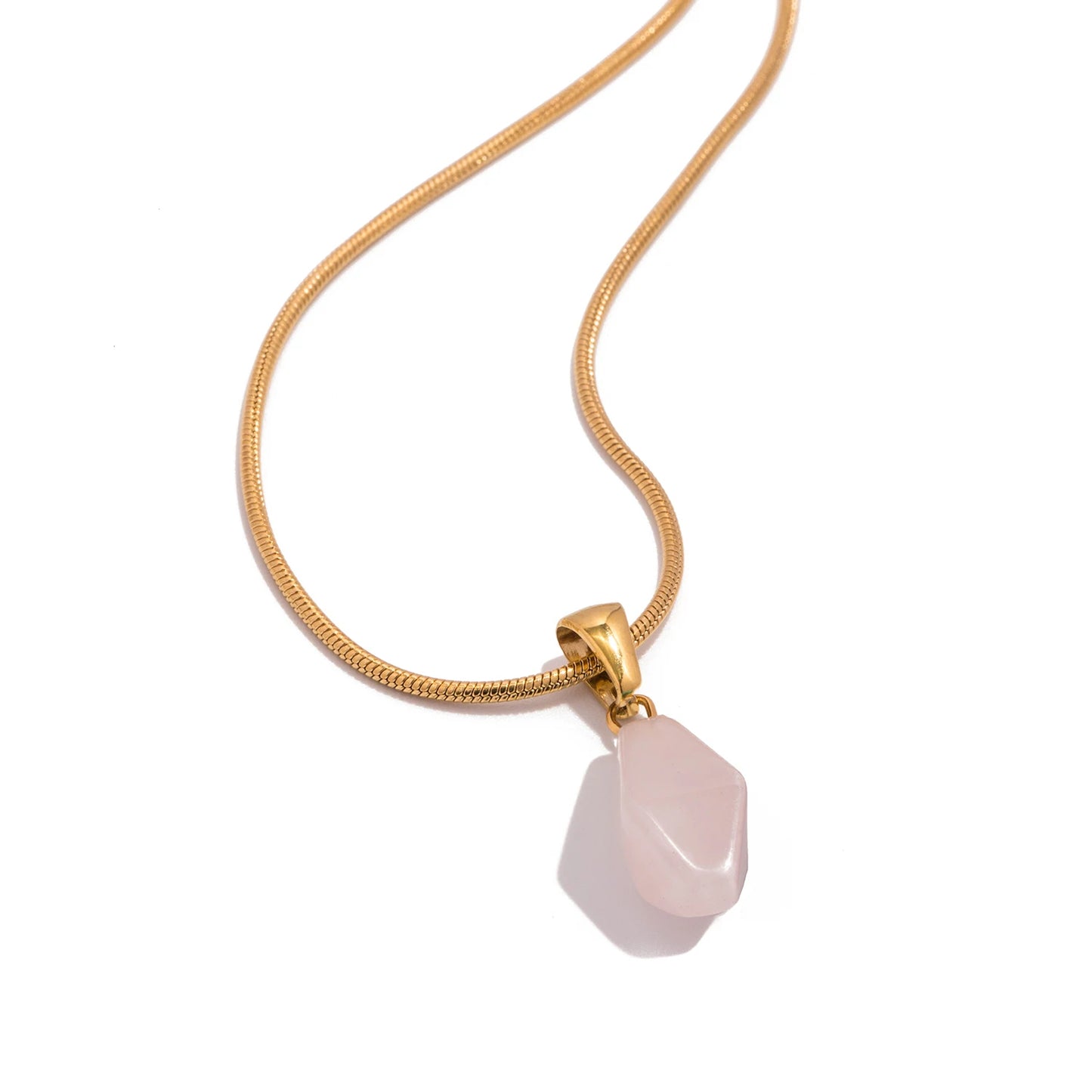 Emotions - Natural Geometric Gemstone Necklace