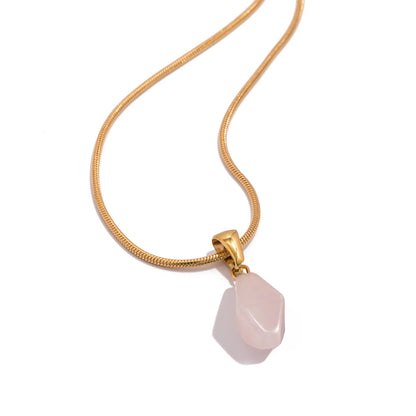 Emotions - Natural Geometric Gemstone Necklace