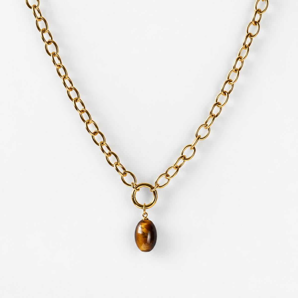Own Your Strength - Tiger's Eye Necklace