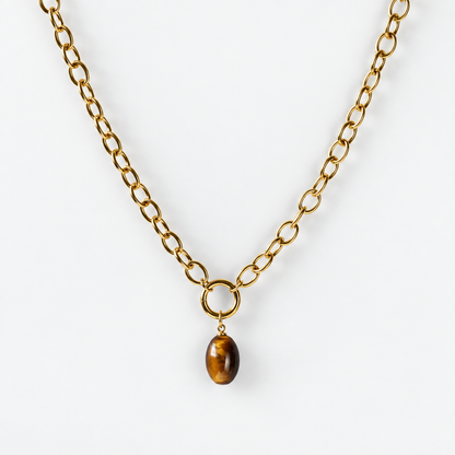 Own Your Strength - Tiger's Eye Necklace
