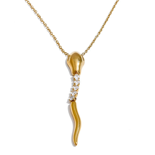 Serpente - Snake Necklace Gold / Silver