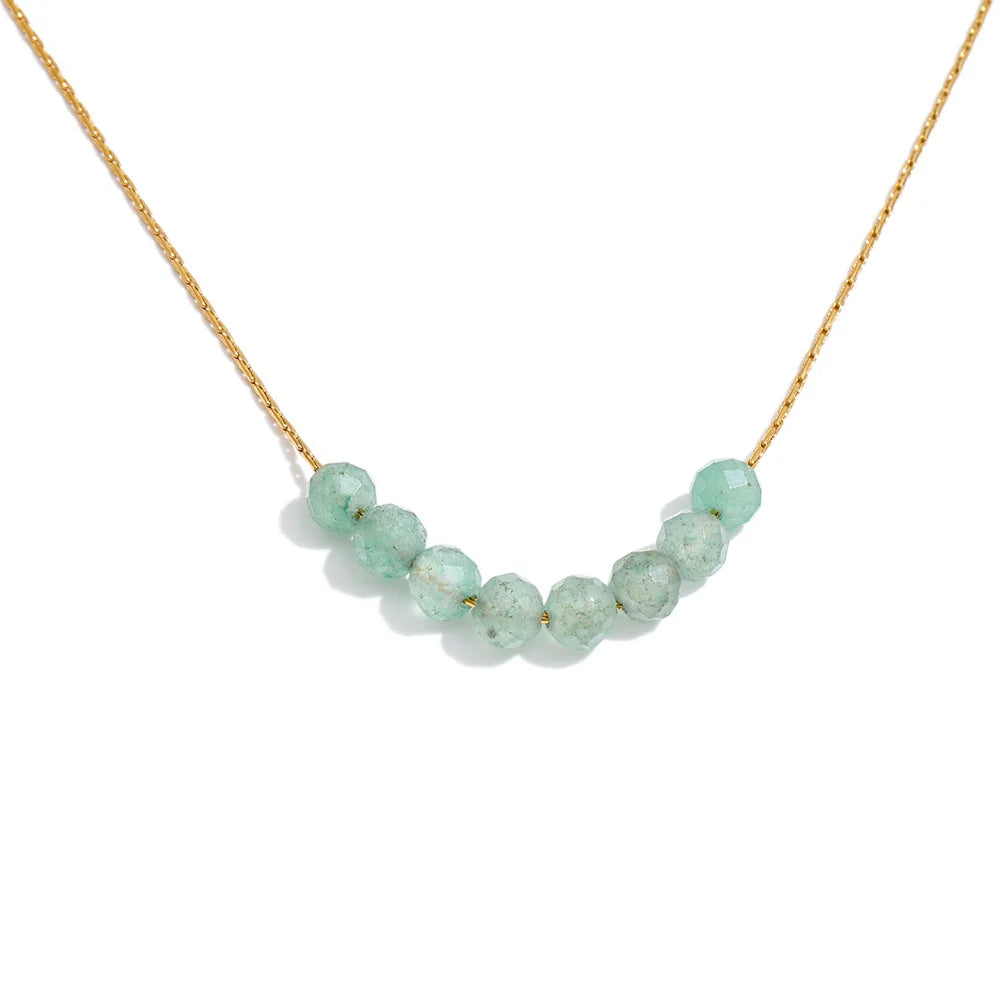 Inner Circle – Dainty Natural Stone Necklace