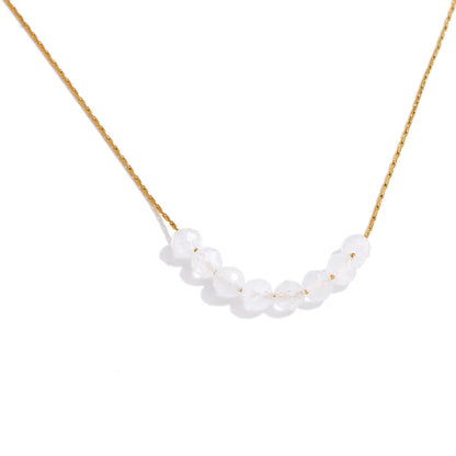 Inner Circle – Dainty Natural Stone Necklace
