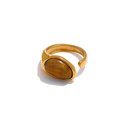 Courageous Presence -  Ring with Tiger's Eye
