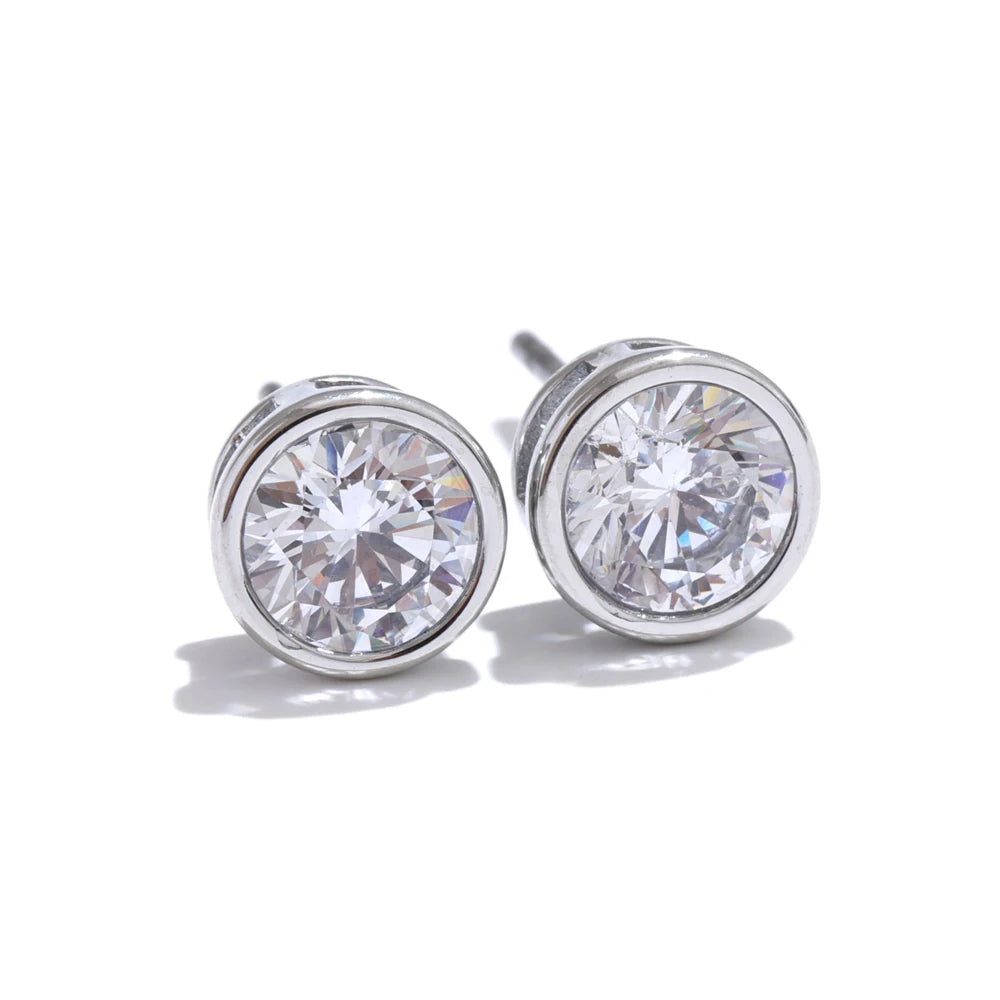 Lumière - Stud Earrings Gold / Silver
