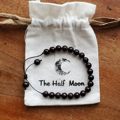 Positive Thinking - Garnet Bracelet